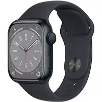 Apple Watch Series 8 GPS 41mm Midnight Aluminium with Midnight Sport Band MNP53 UA