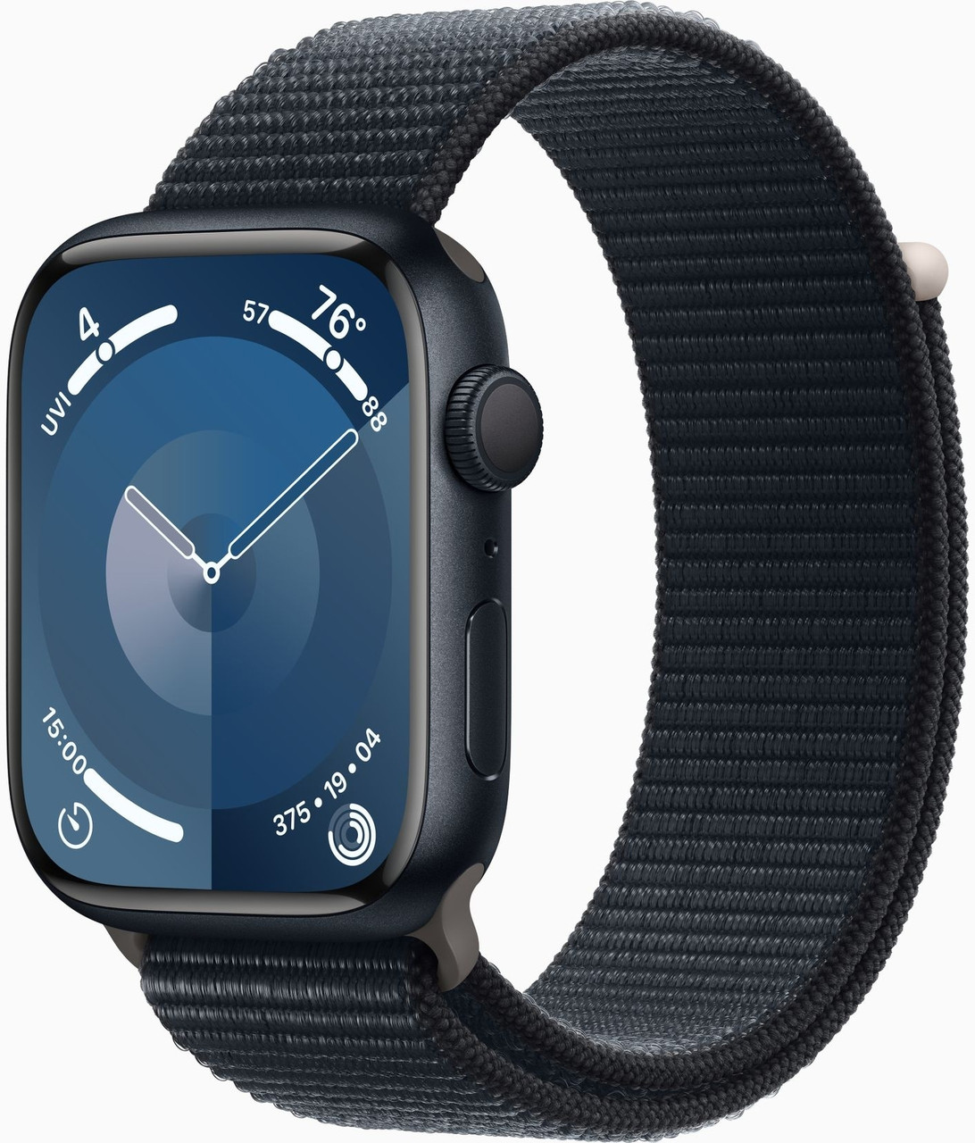 Apple Watch Series 9 GPS 45mm Midnight Aluminium with Midnight Sport Loop MR9C3