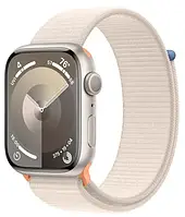 Apple Watch Series 9 GPS 45mm Starlight Aluminium with Starlight Sport Loop MR983