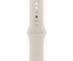 Apple Watch Series 9 GPS 41mm Starlight Aluminium with Starlight Sport Band M/L MR8U3, фото 5