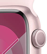 Apple Watch Series 9 GPS 45mm Pink Aluminium with Light Pink Sport Band M/L MR9H3, фото 4