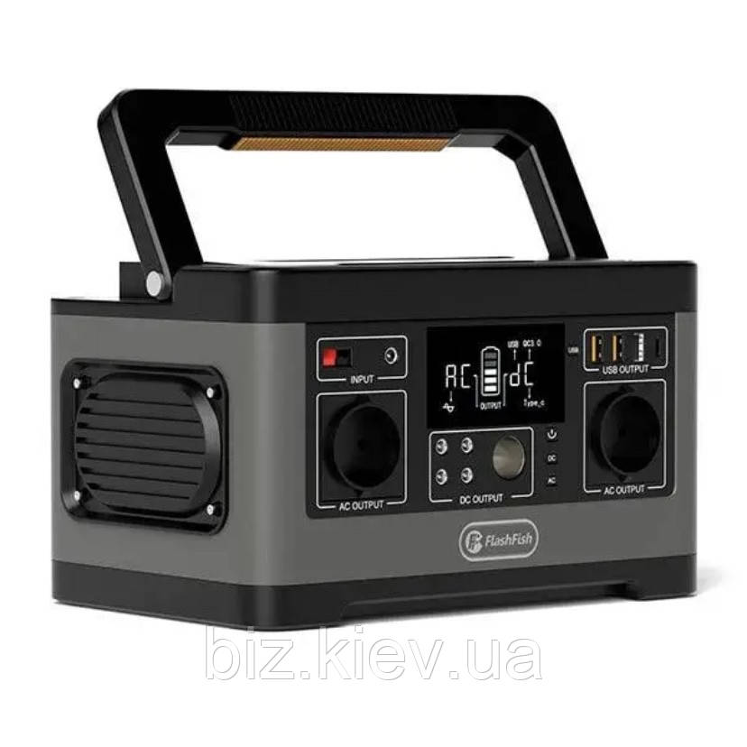 Портативная зарядная станция FlashFish P63 500W Power Bank 520Wh / 140400mAh генератор электростанция