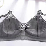 Бюстгальтер - топ без кісточки для вагітних та годуючих мам розмір L Mothercare Бежевий, фото 7