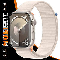 Apple Watch Series 9 GPS 45mm Starlight Aluminium with Starlight Sport Loop MR983