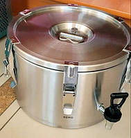 Термовендро з краном Berg 15 L з подвійними стінками об'ємом 15 літрів і розміром Ø300*230 мм