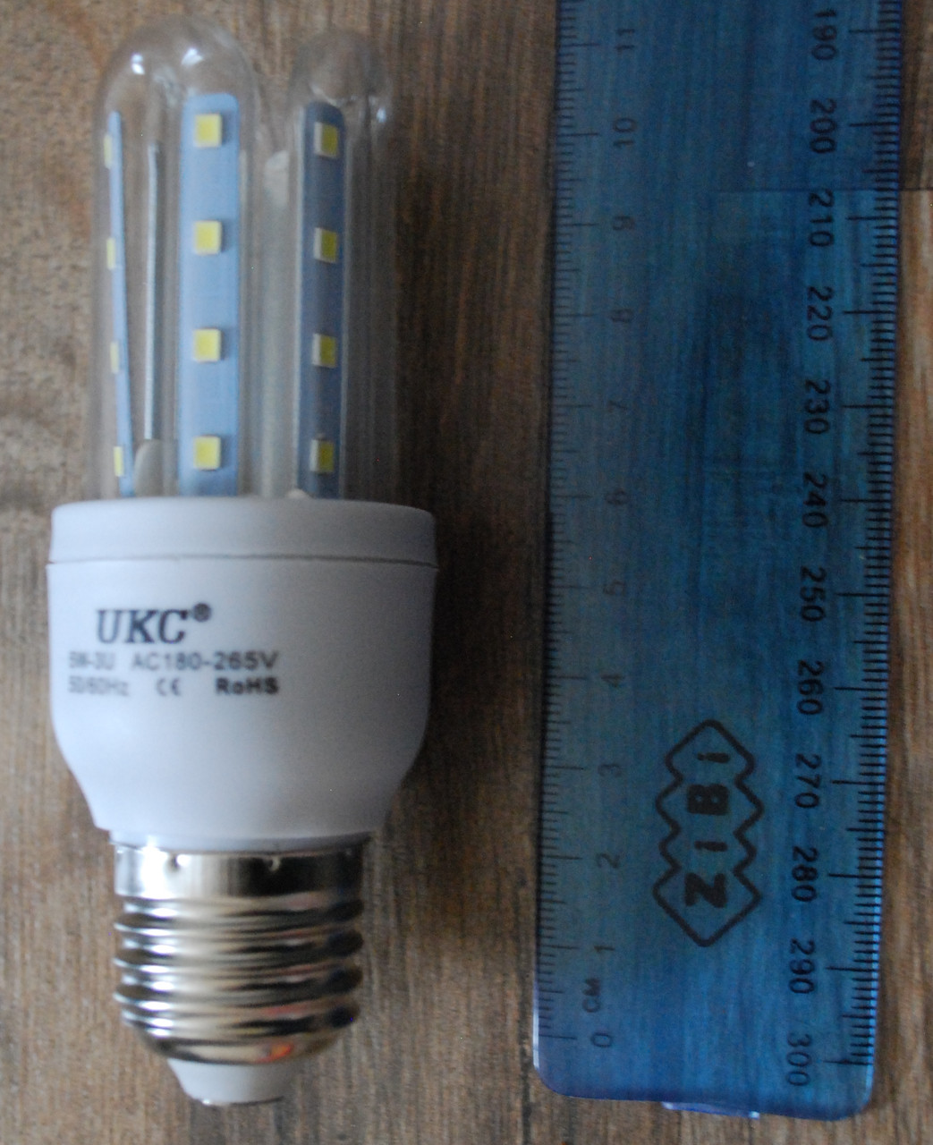 Светодиодная LED лампочка UKC 5W E27 3U 5шт, А296 - фото 1 - id-p428078140