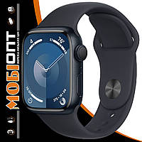 Apple Watch Series 9 GPS 41mm Midnight Aluminium with Midnight Sport Band S/M MR8W3