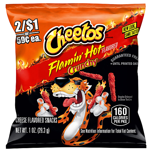 Чіпси Cheetos Flamin Hot Crunchy 28.3 g
