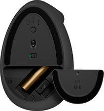 Миша Logitech Lift Vertical Ergonomic Mouse Graphite (910-006473), фото 5