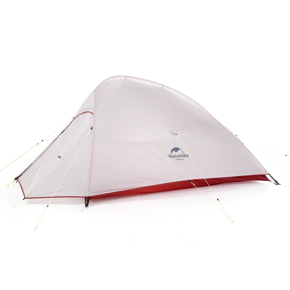 Намет двомісний з футпринтом Naturehike Cloud Up 2 Updated NH17T001-T 20D сірий