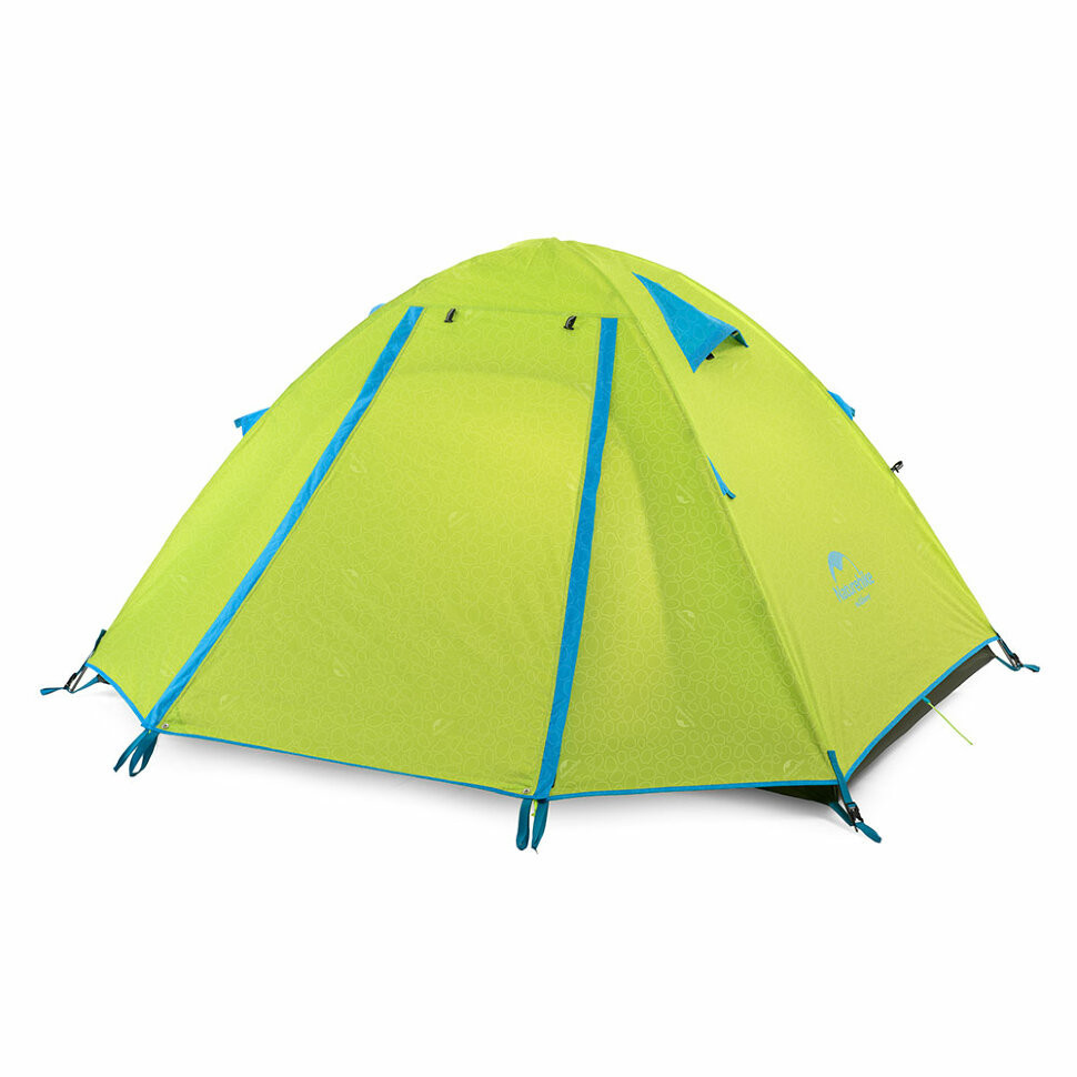 Намет двомісний Naturehike P-Series NH18Z022-P 210T/65D світлий салатний