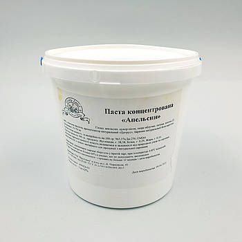 Паста концентрована Fruity Land Апельсин — 100 г (фасування)