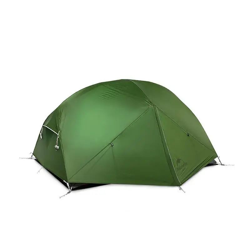 Намет двомісний з футпринтом Naturehike Mongar NH17T007-M 210T темно-зелений