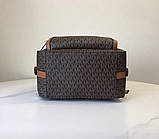 Жіночий рюкзак Michael Kors Abbey Brown Lux, фото 4
