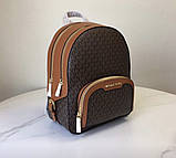 Жіночий рюкзак Michael Kors Abbey Brown Lux, фото 5