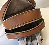 Жіночий рюкзак Michael Kors Abbey Brown Lux, фото 7