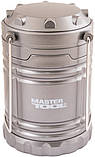 Ліхтар розсувний для кемпінгу Mastertool 180х86 мм, COB LED, 3 x AA, ABS 94-0803, фото 5