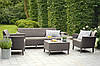 Комплект садових меблів Keter Salemo 3 seater set, бежевий, фото 7