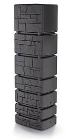 Ємність для збору дощової води Prosperplast Tower Stone, антрацит, 350 л