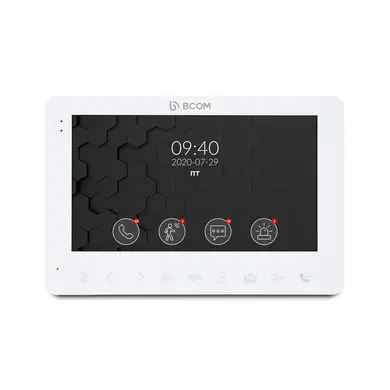 Відеодомофон 7 дюймів BCOM BD-780 White