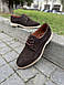 Коричневі замшеві туфлі 40 43 розмір, фото 3