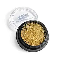 Бульйонки металеві/Metal Beads PNB Gold/  0,8 мм