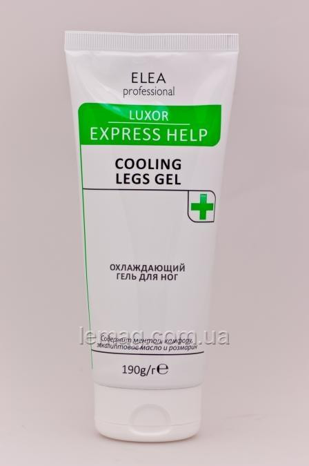 ELEA Express Гель охолоджуючий для ніг Cooling Legs Gel, 190 гр, фото 1