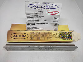 Ельборовий брусок ALDIM МФФ ELITE-PRO 150х25х7х3 160/125 - чорнова заточка.