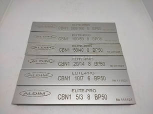 Ельборові бруски МФФ ELITE-PRO 150х25х7х3 ALDIM