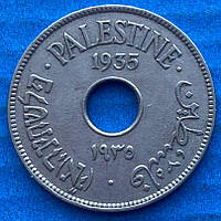 Монета Палестини 10 мілс 1935 р