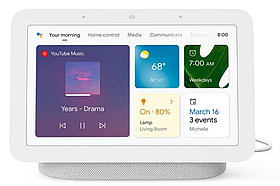 Смарт-дисплей Google Nest Hub 2 Gen Charcoal / Chalk (БЕЗ підтримки укр та рос мови) Сірий