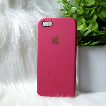 Чохол iPhone 5 5s SE бордовий