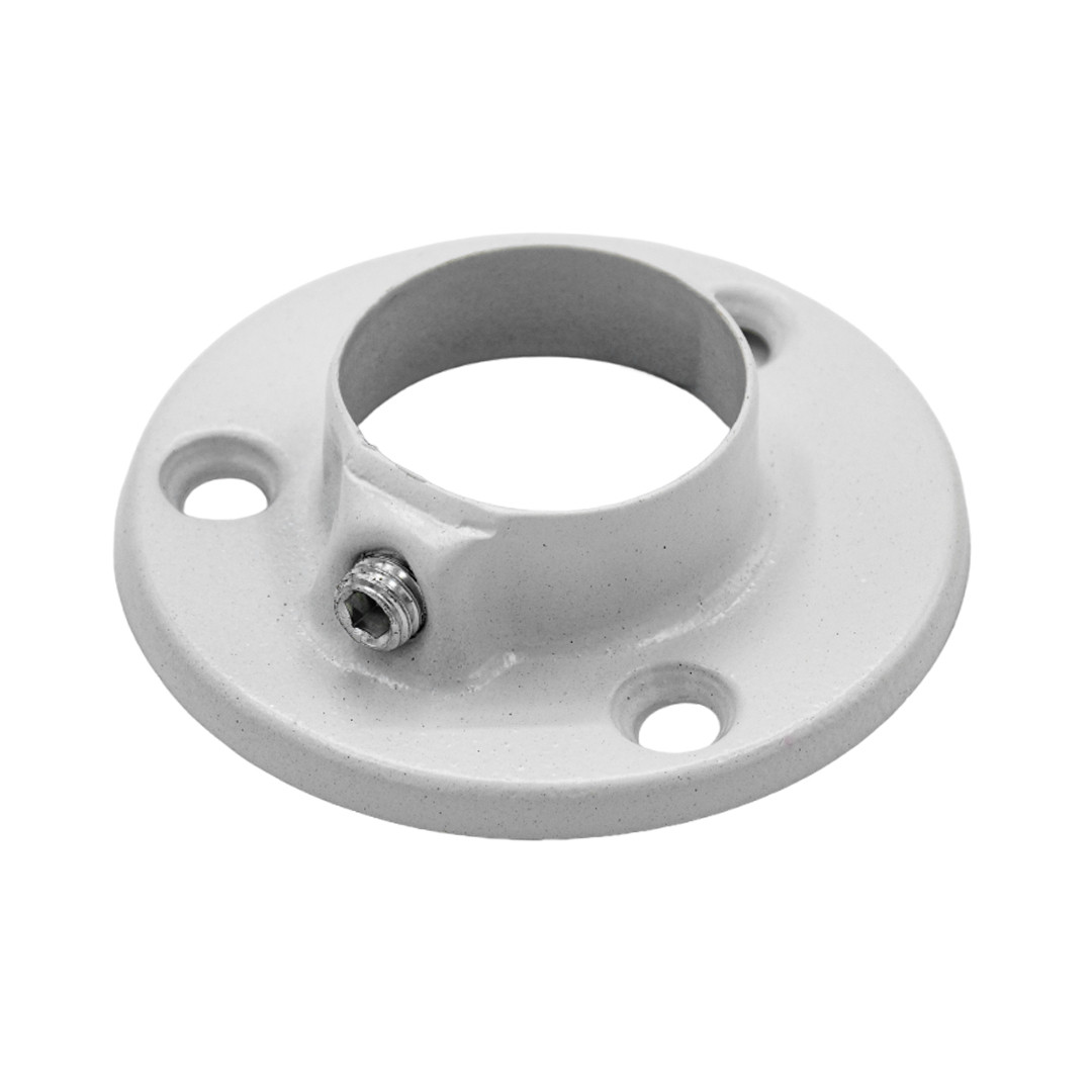 Фланець труби Homax матовий білий (R-11M WHT), фото 1