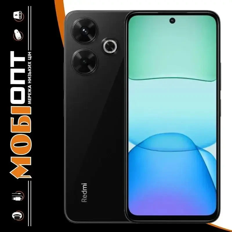 Смартфон Xiaomi Redmi 13 6/128GB Midnight Black (No Adapter) Global version