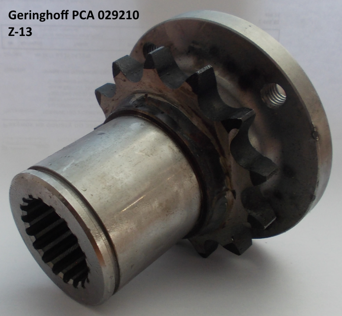 Звездочка Z-13 Geringhoff PCA: продажа, цена в Лубнах. Жатки от
