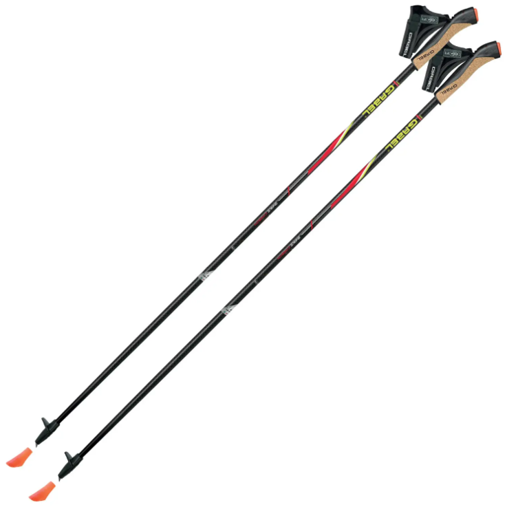Палиці для Скандинавської Ходьби Gabel FX-75 Snake Carbon 115 (7008351011150) Карбонові Італія, фото 1