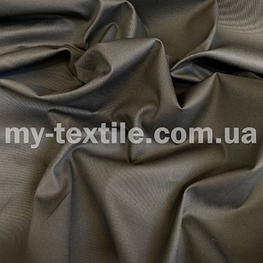 Котон джинс щільний діагональ Темно-сірий