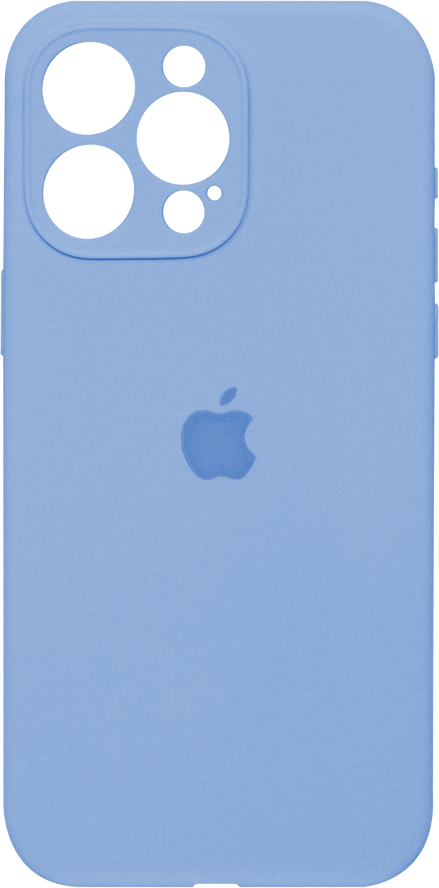 Накладка iPhone 15 Pro Max blue Full Soft Case