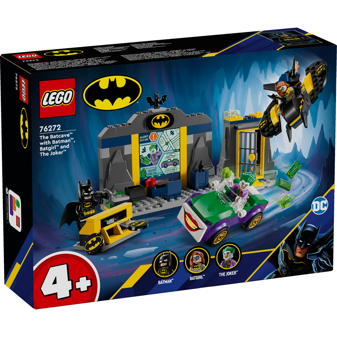 Lego Super Heroes Печера Бетмена з Бетменом, Бетгерл та Джокером 76272, фото 1