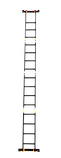 Драбина-трансформер GTM KMP404A 4х4 сходинки 1.17-4.6 м анодований алюміній, фото 7