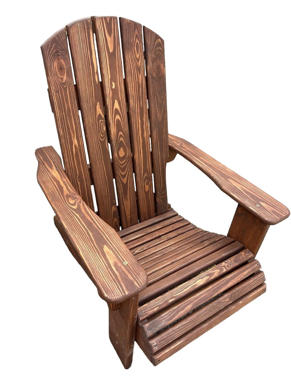 Дерев'яне крісло-шезлонг Куба колір палісандр