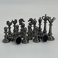 Шахові фігури з металу подарункові Класичні, фото 3