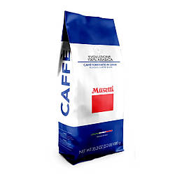 Кава в зернах Musetti Evoluzione 1кг Мазетті Італія 100% арабіка