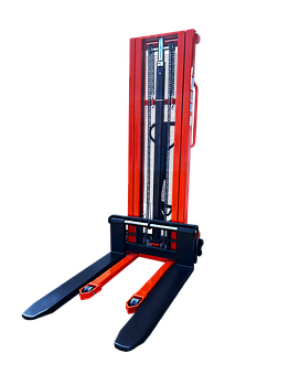 GTM Штабелер гідравлічний 1500кг, підйом-3м, довжина вил 1,15м