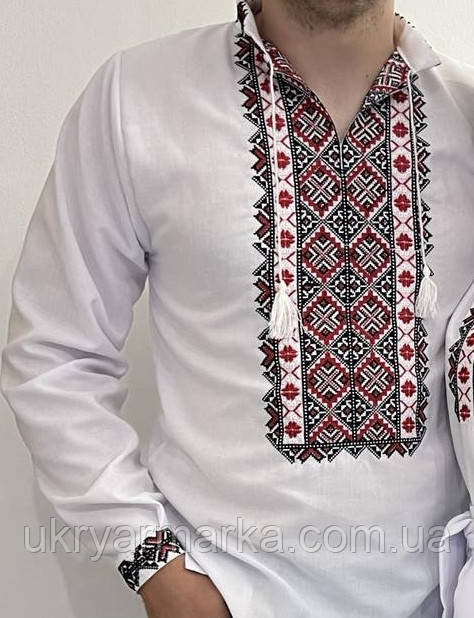 Сорочка для чоловіка з вишивкою  "Канів" різні кольори