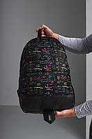 Рюкзак Champion ергономічний для школи роботи, прогулянок у місті з надійною тканиною та зручною спинкою чорний