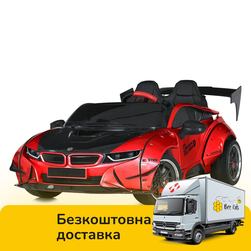 Електромобіль дитячий BMW (пульт керування, 2 мотори 150W, акумулятор 24V10AH, МР3, USB) M 5820EBLR-3(24V), фото 1