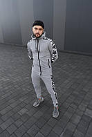 Стильний спортивний костюм Intruder Dazzle чоловічий двонитка камуфляж регульований пояс капюшон манжети