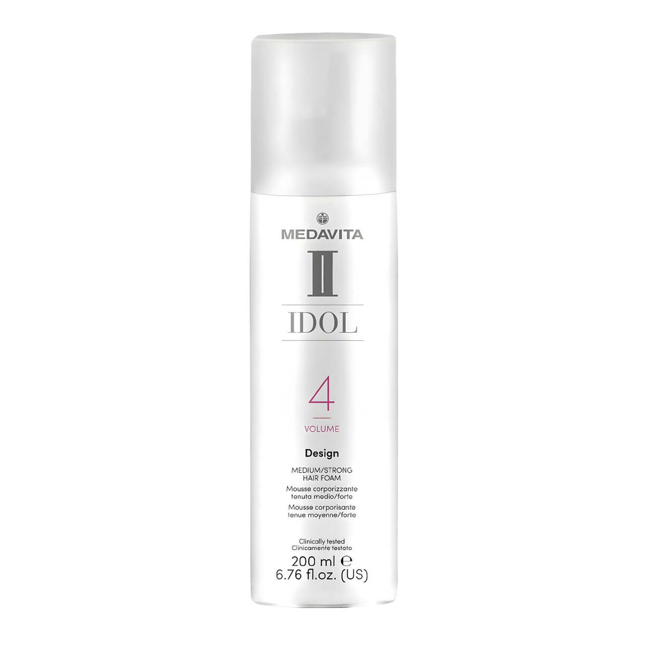 Піна для волосся Medavita IDOL CREATIVE Design Medium/Strong Hair Foam