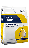 Добриво сульфат калію Nova SOP ICL 25 кг